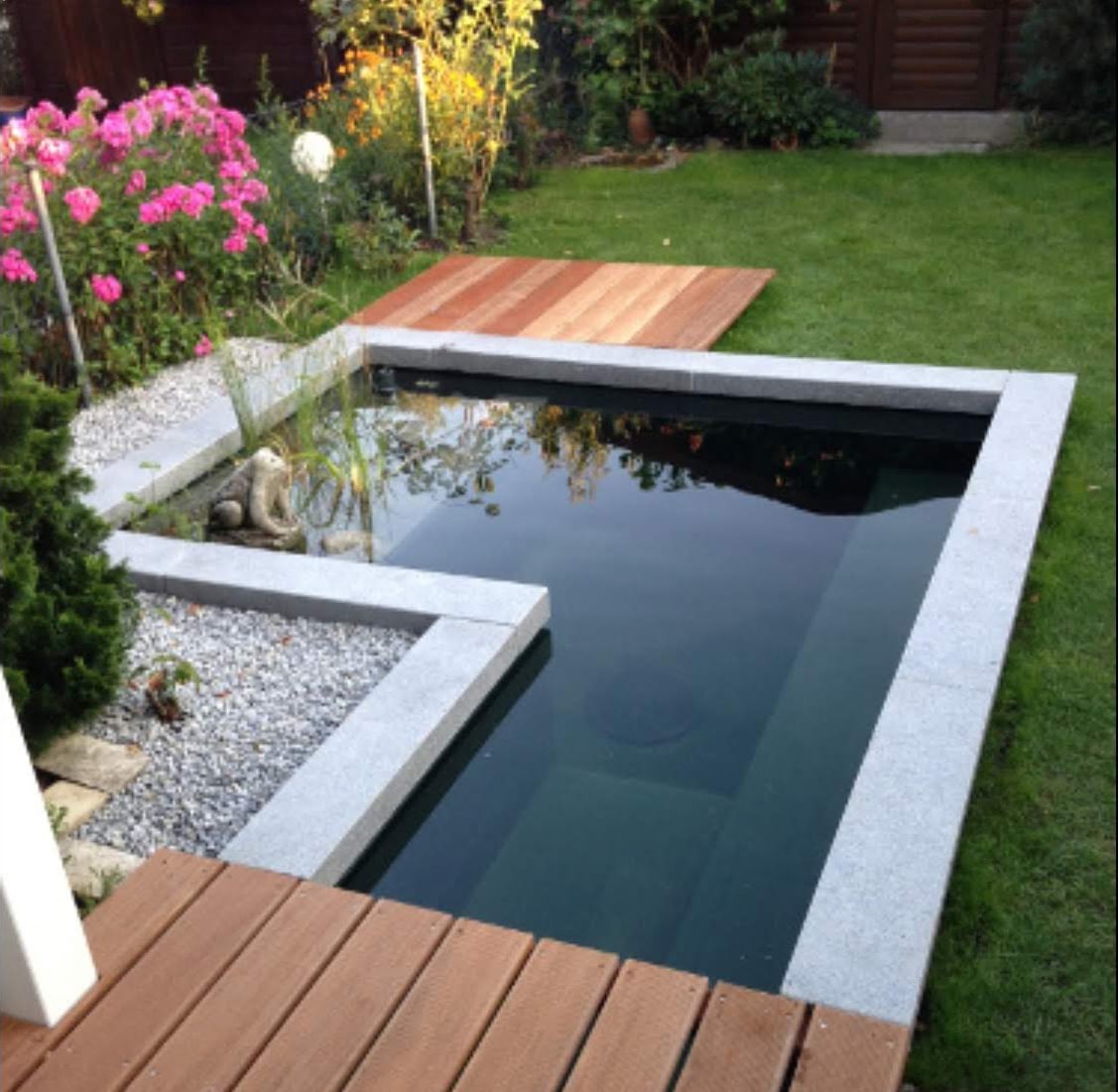 L förmiger Pool für den individuellen Poolbau