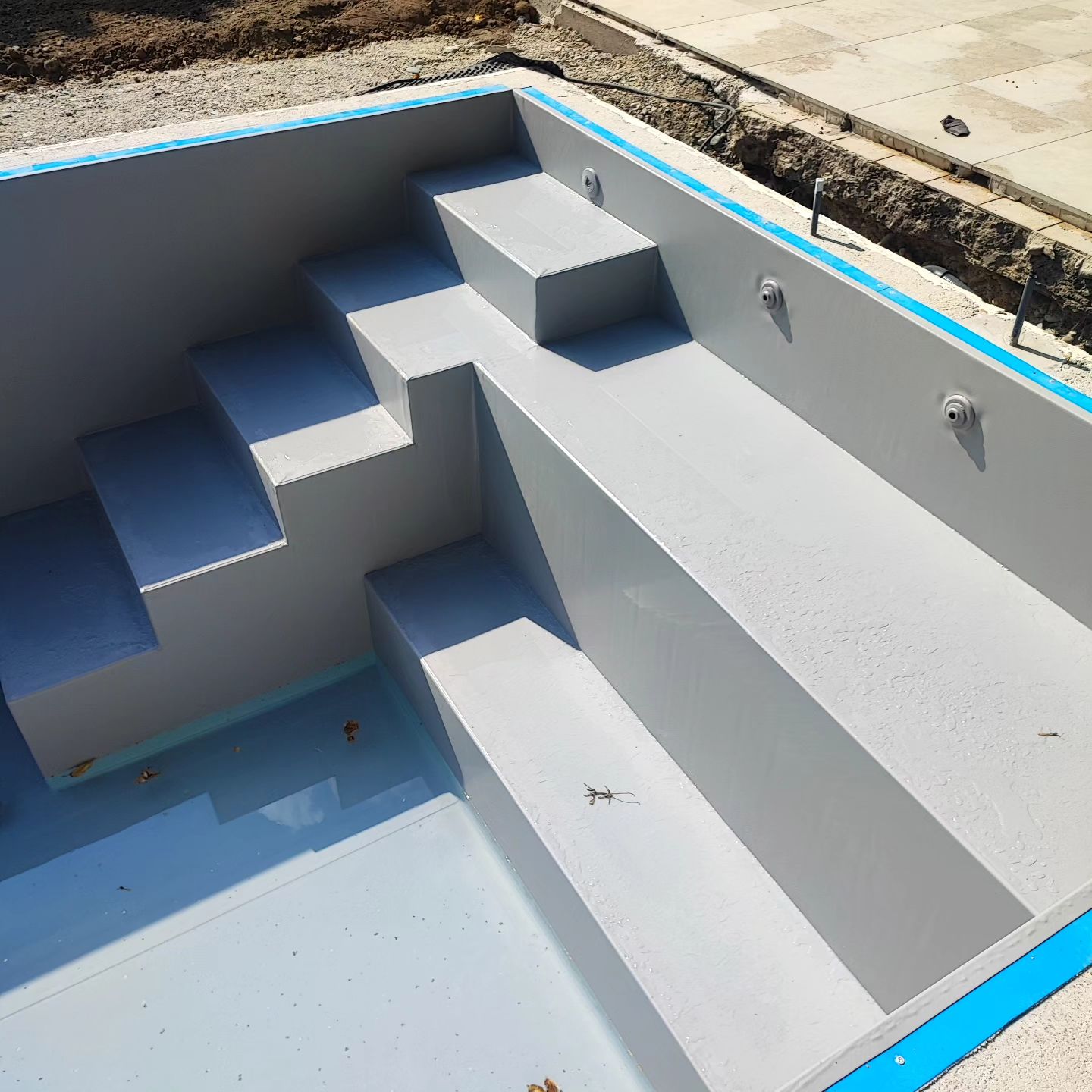 Pool mit Gegenstromanlage