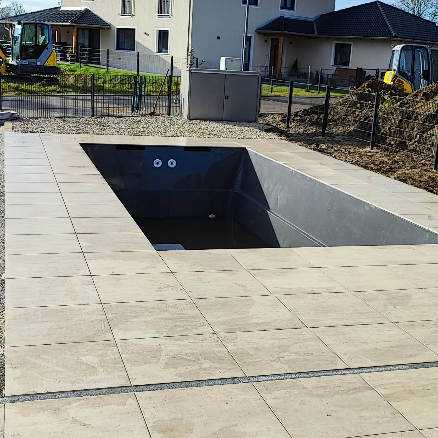 Zeitpunkt für die Pool Einwinterung